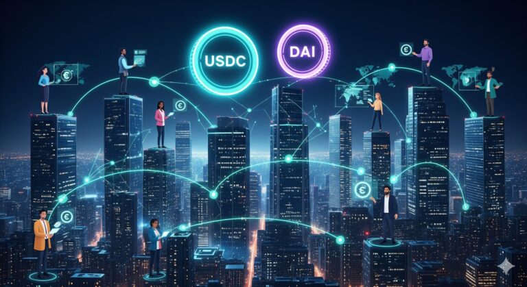 Cómo obtener tu primer USDC o DAI paso a paso